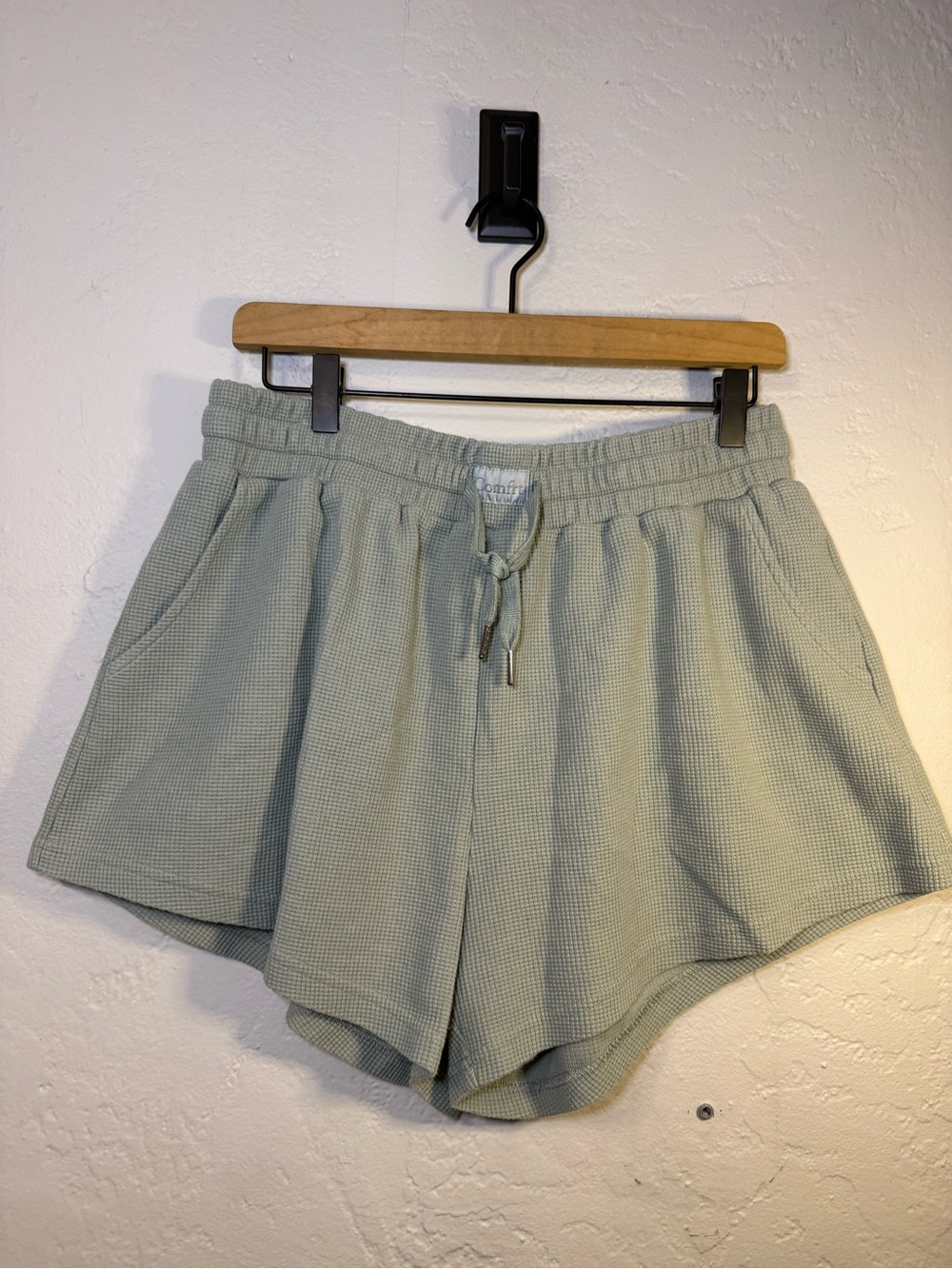Comfrt Waffle Loungewear Shorts Set L shorts XL Shirt - Picture 2 of 12
